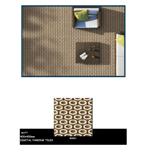 16x16 Vitrified Parking Tiles