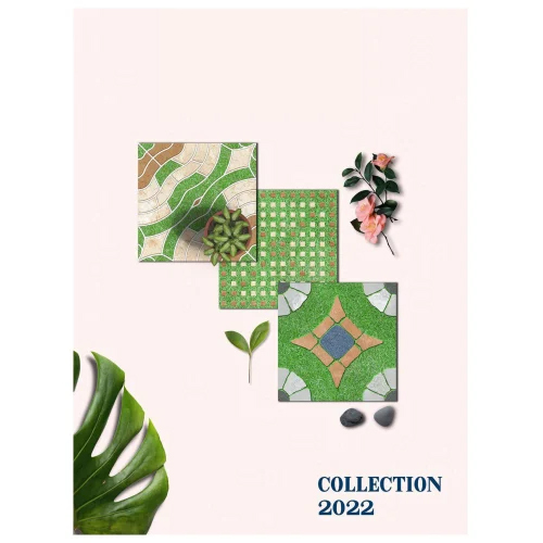 Green Punch Parking Tiles