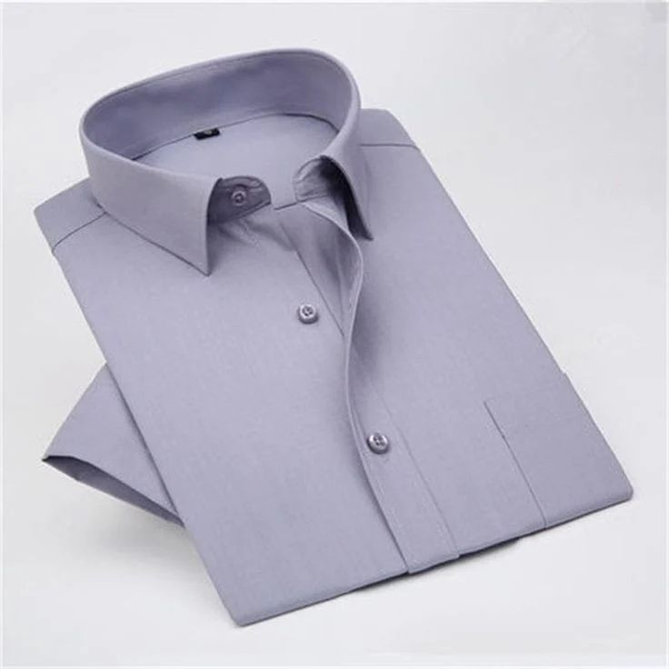 Mens Grey Corporate Shirt