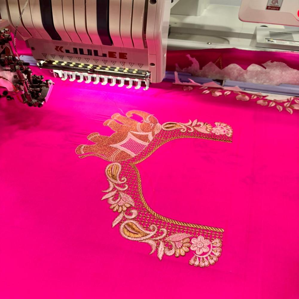 Single Head Embroidery Machine Base JL2048 with Bead Device