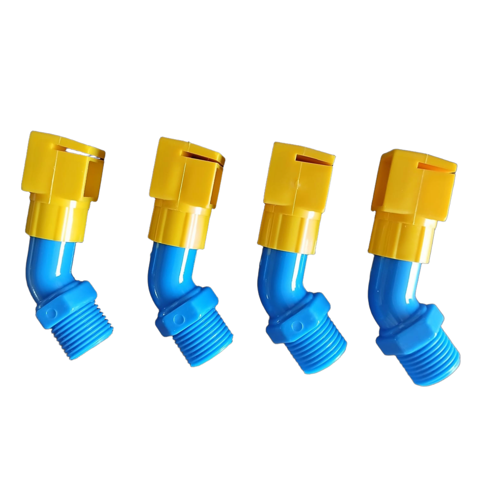 Solar Nozzle Nylone - Color: Blue And Yellow