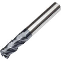 Corner Radius Solid Carbide End Mill - Color: As Per Demand