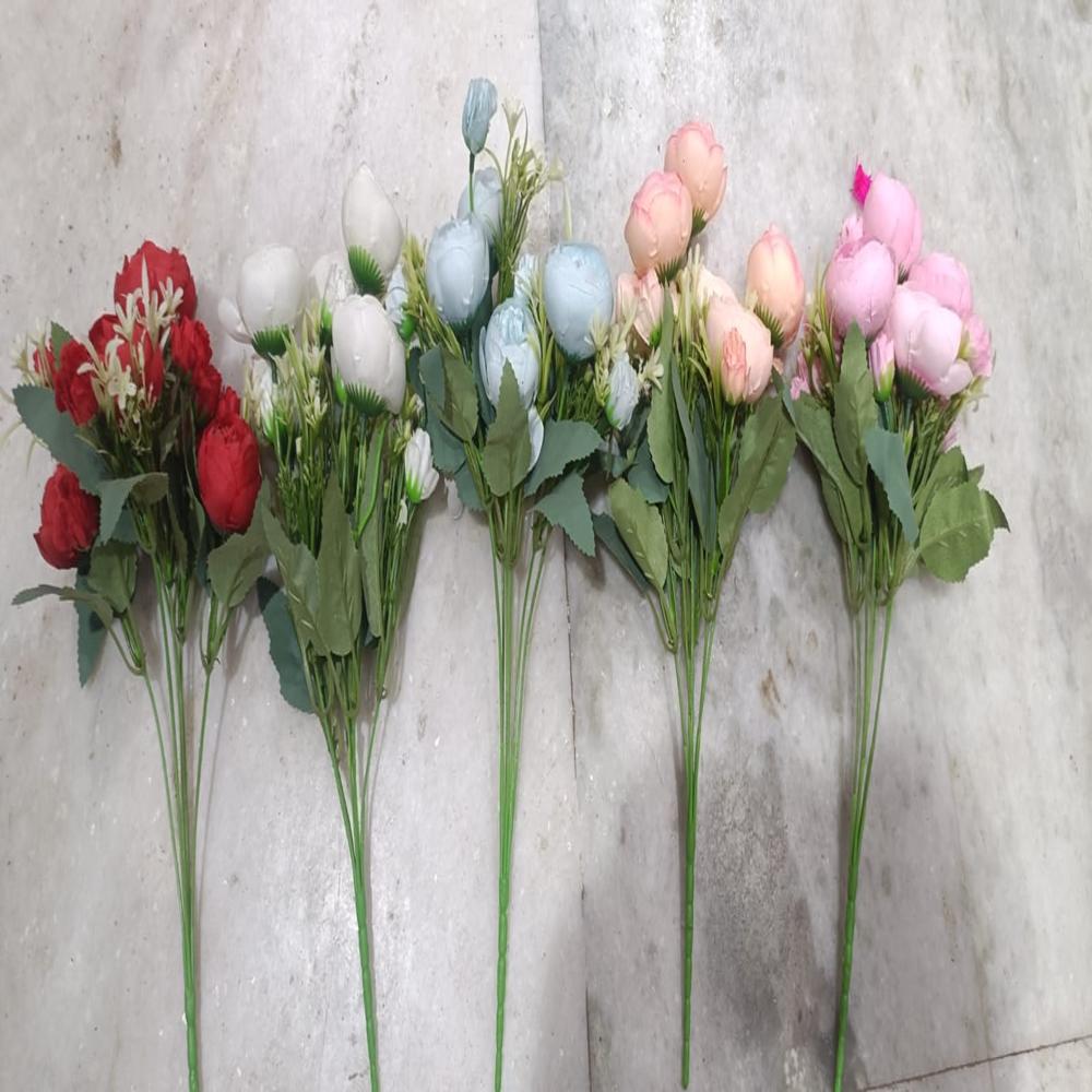Artificial Flower Bunch - Color: Multicolor