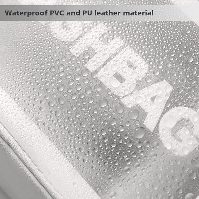 Transparent Travel Wash Bag Set