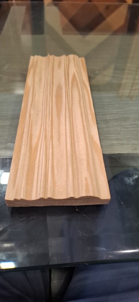 Pine wood ceiling panel