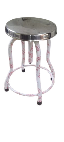 Dental Hospital Surgical Revlving Doctor Stool - Color: Silver