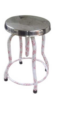 Dental Hospital Surgical Revlving Doctor Stool - Color: Silver
