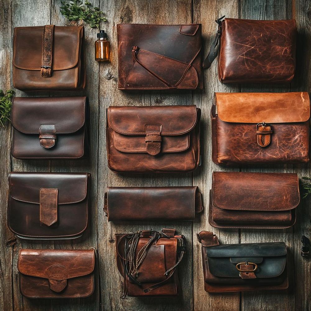Leather Bag - Color: All Color