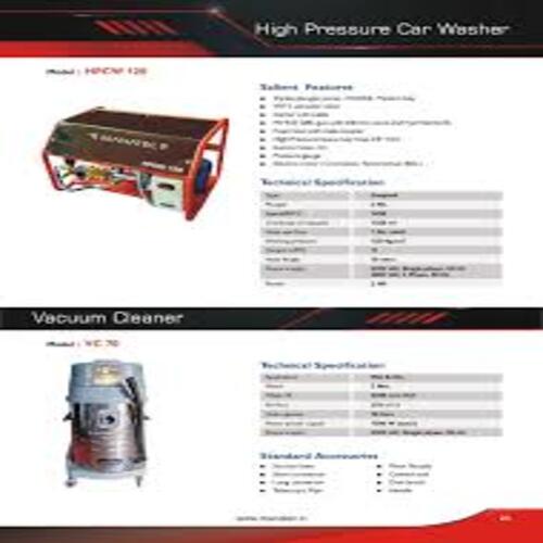 Vc-70 Vacuum Cleaner - Material: Stainless Steel