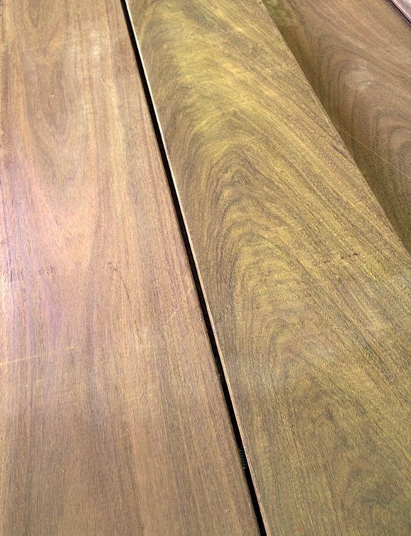 Ipe Wood Deck Floor - Size: Custom