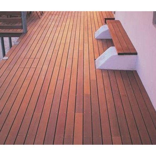 Ipe Wood Deck Floor - Size: Custom