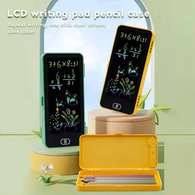 Plastic Lcd Pencil Box - Feature: Digital