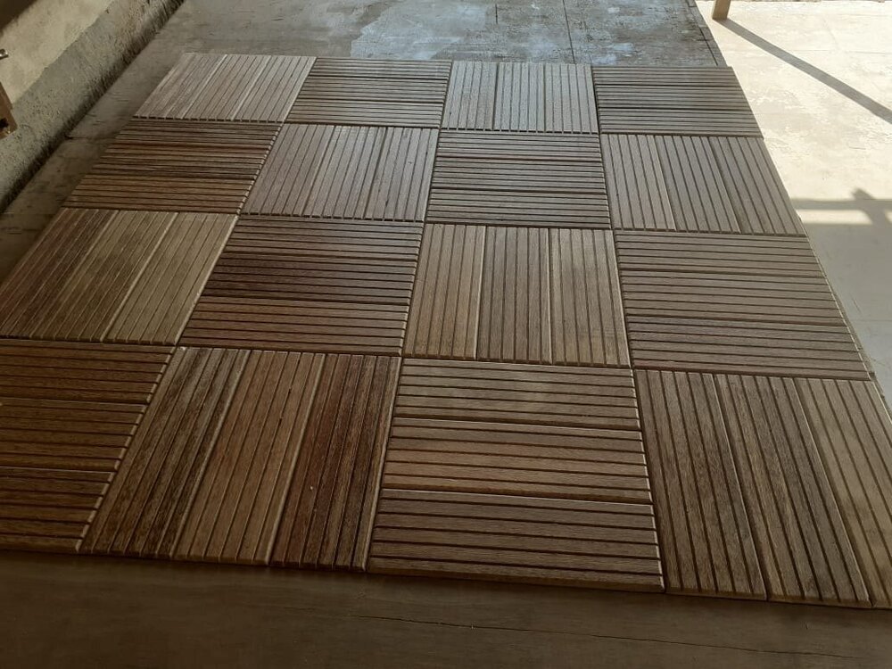 Outdoor Decking - Material: Solid Wood