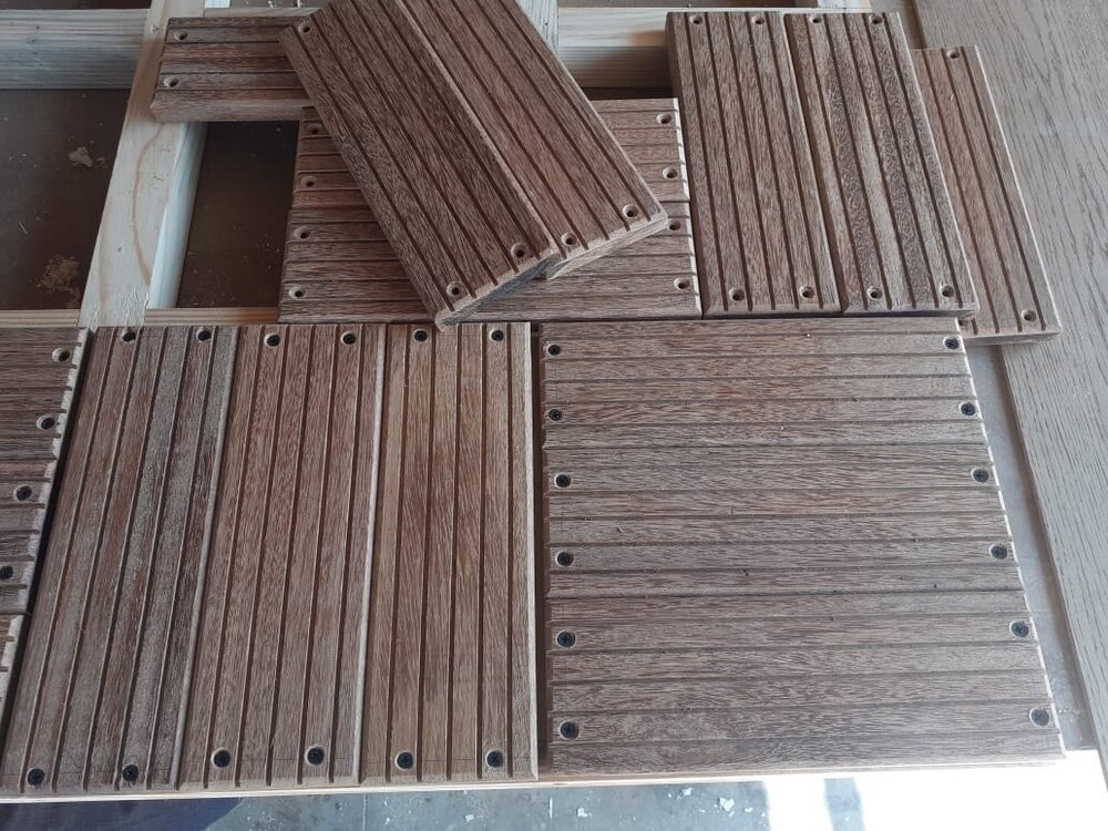 Outdoor Decking - Material: Solid Wood