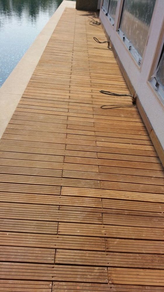 Outdoor Decking - Material: Solid Wood
