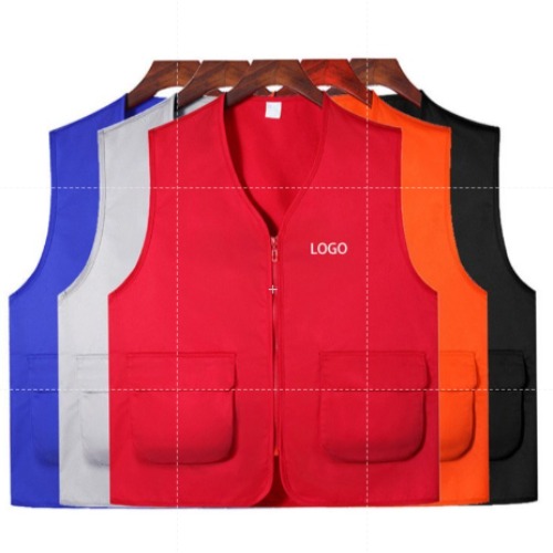 Worker Half Sleeve Coat - Color: Multi