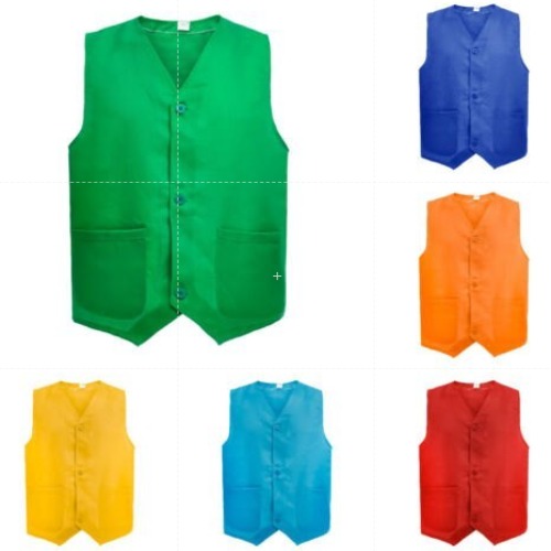 Worker Half Sleeve Coat - Color: Multi
