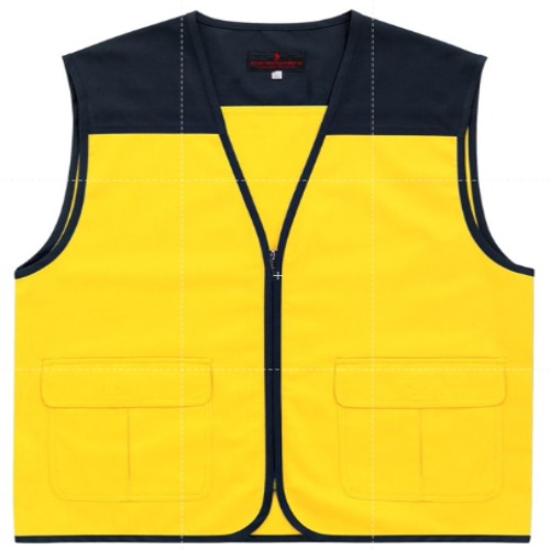 Worker Half Sleeve Coat - Color: Multi