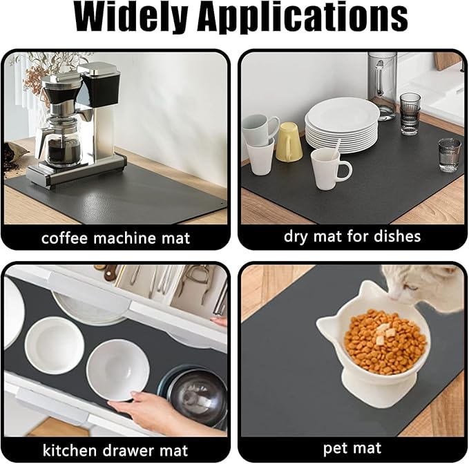 Rubber Printed Kitchen Mat - Color: Multi Colour