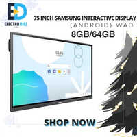 Samsung Interactive White Digital Board - Advantage: Supports Multi-touch