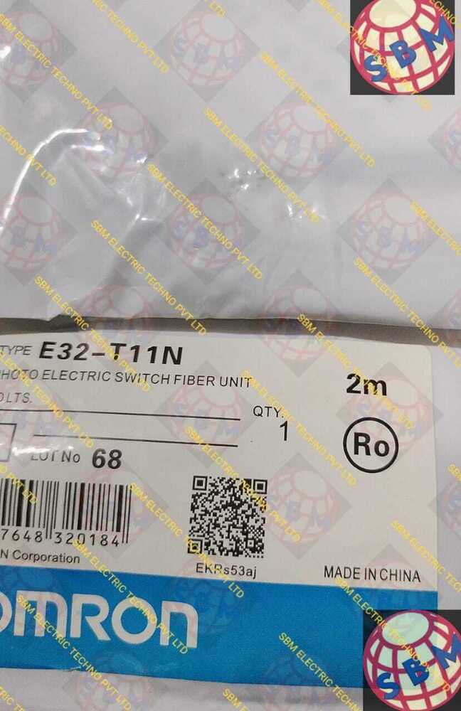 Omron Photoelectric Sensor, E32-t11n 2m