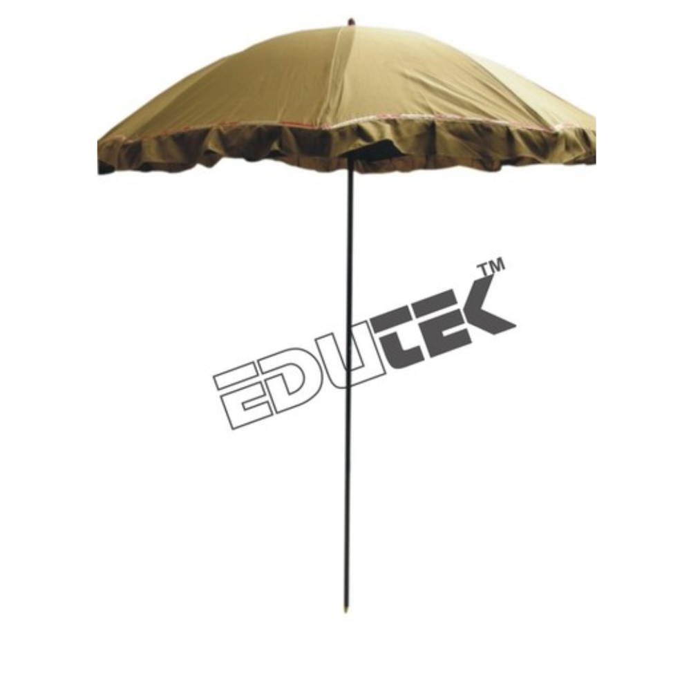 Survey Umbrella - Durable Waterproof Fabric, 8-foot Canopy , Uv Protection And Wind-resistant Design