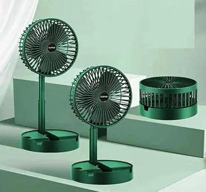 Desk Green Fan