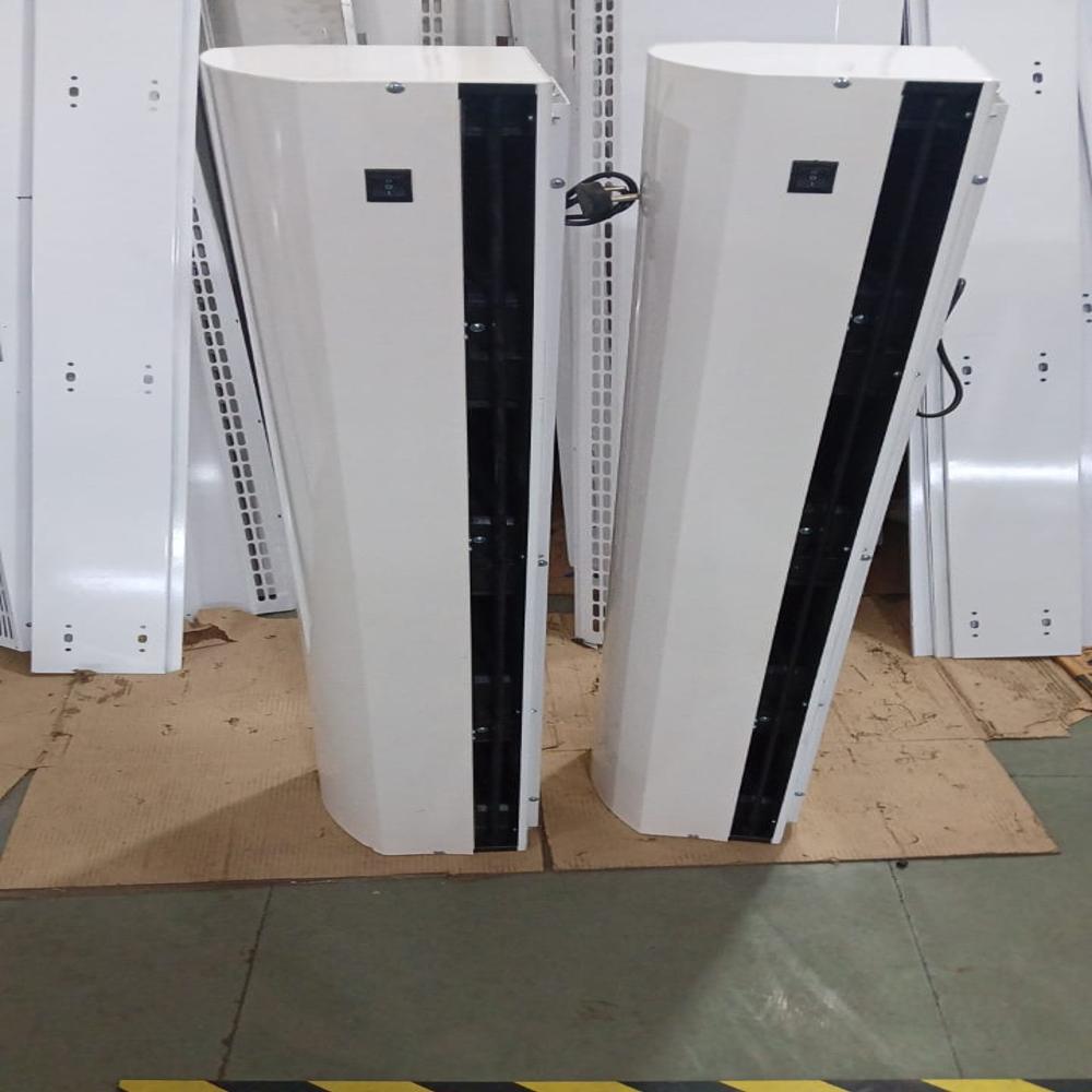 Air Curtain - Metal, 220v Ac, Grey Color | High Efficiency For Commercial And Industrial Applications, Backed By Warranty