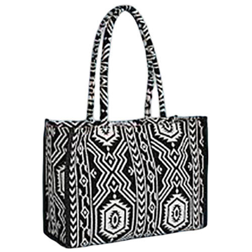Jakard Shopping Bag - Color: Multicolor