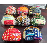 Coin Pouch With Dog Hook - Color: Multicolor