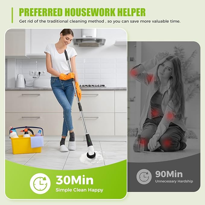 9 In 1 Multifunction Scrubber