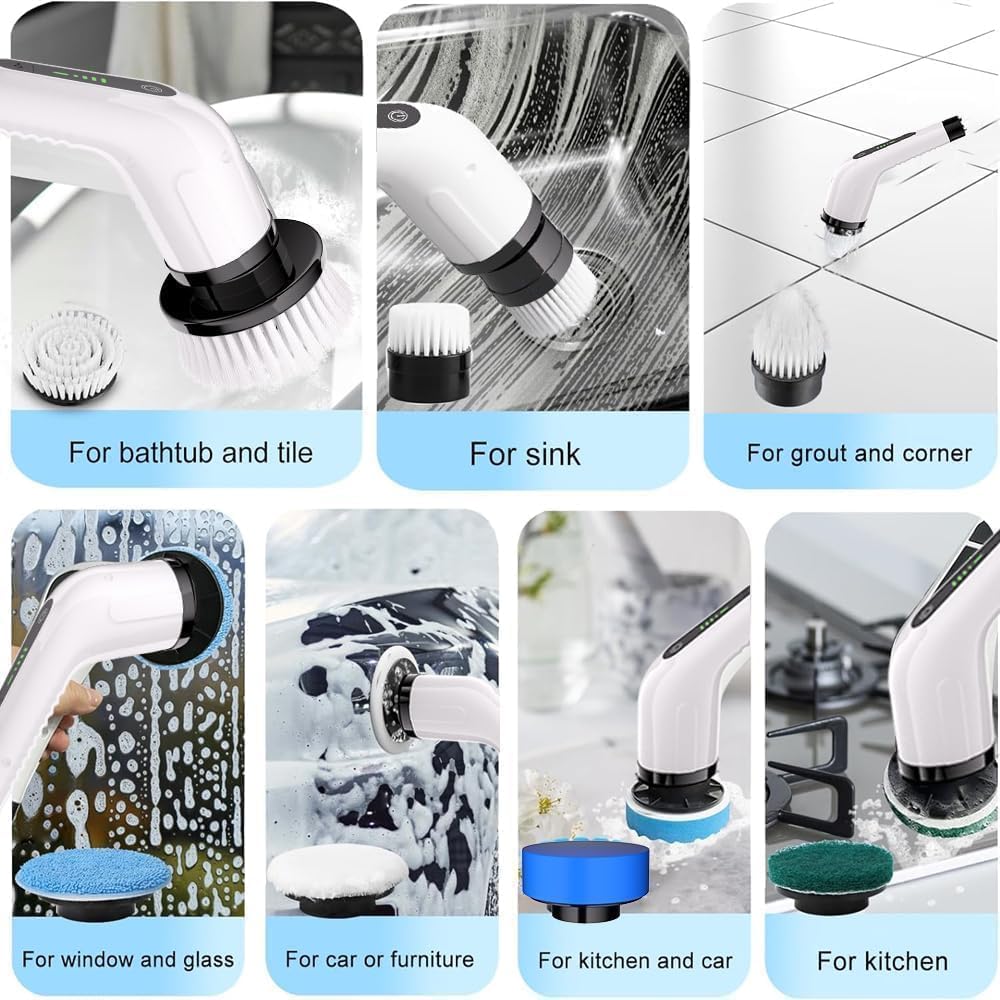 9 In 1 Multifunction Scrubber