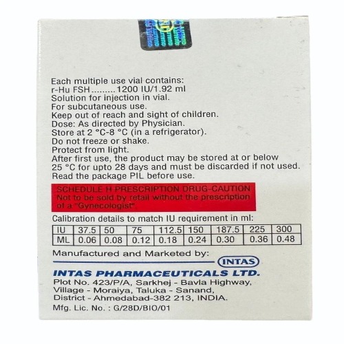 Folisurge1200 IU Injection