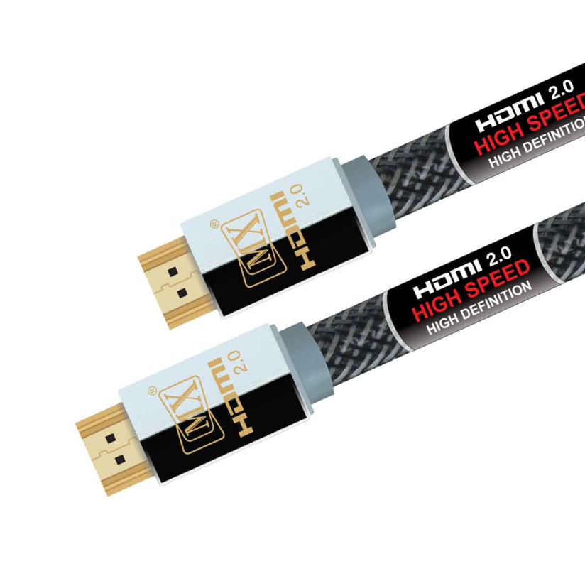 Mx Hdmi 2.0 Male To Hdmi 2.0 Male Hi-speed Cable   5 Meters   2.0 Version - Color: Black