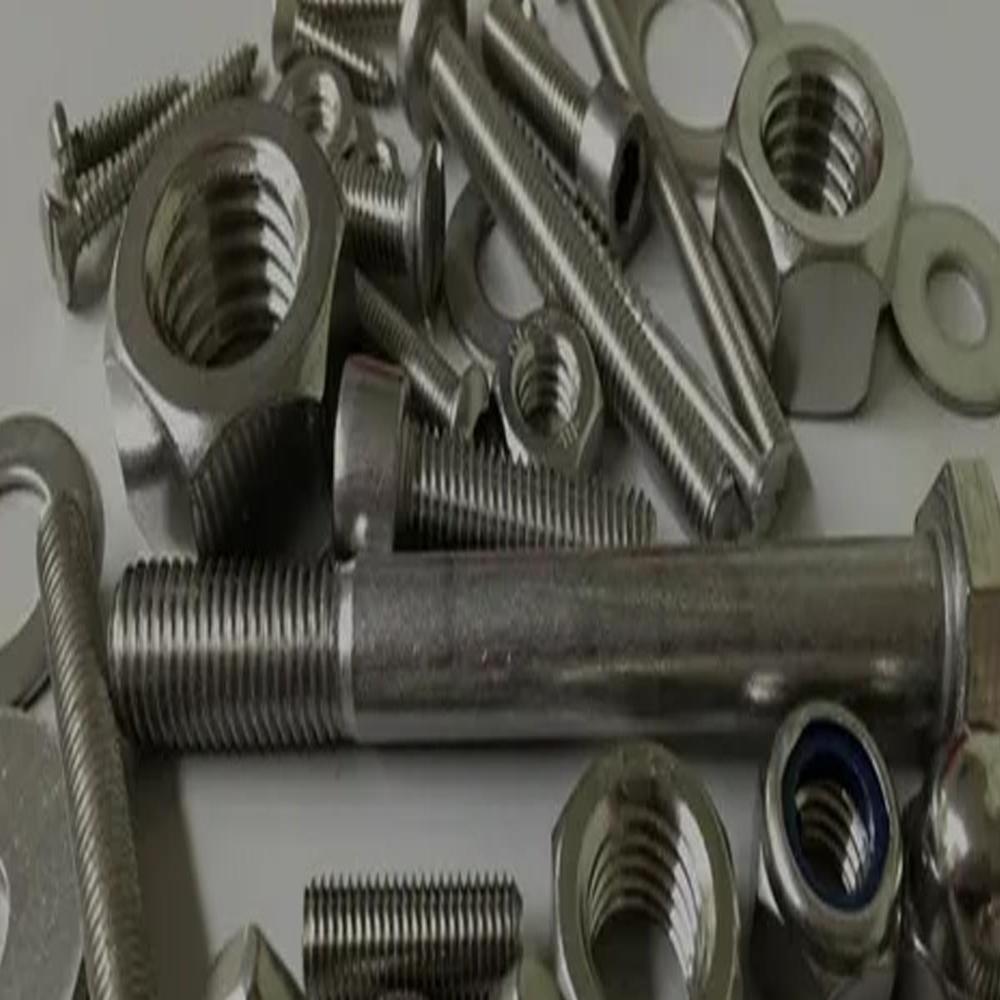 Inconel 600 Fasteners - Color: Silver