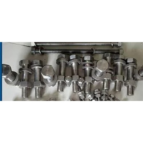 Inconel 600 Fasteners - Color: Silver
