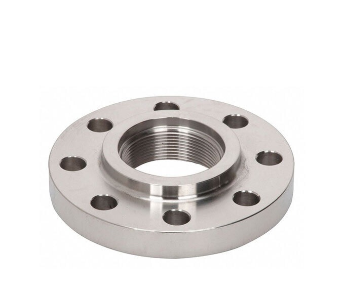 Inconel Flanges - Stainless Steel, 0-1 Inch Round Shape | Silver Color, Grade 304-304l-304h