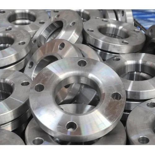 Inconel Flanges - Stainless Steel, 0-1 Inch Round Shape | Silver Color, Grade 304-304l-304h