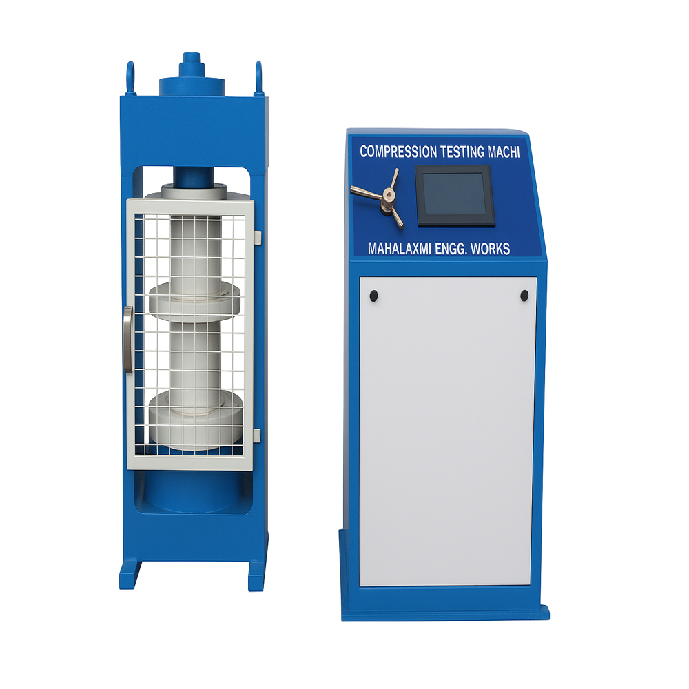 Servo Compression Testing Machine Touch Display