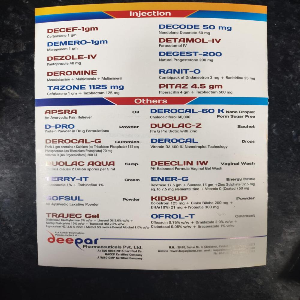 Ginkoga Biloba + Clostrum + Dha + Probiotic - Dosage Form: Powder
