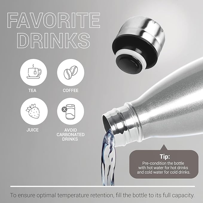 1000ml Hot Cold Bottle
