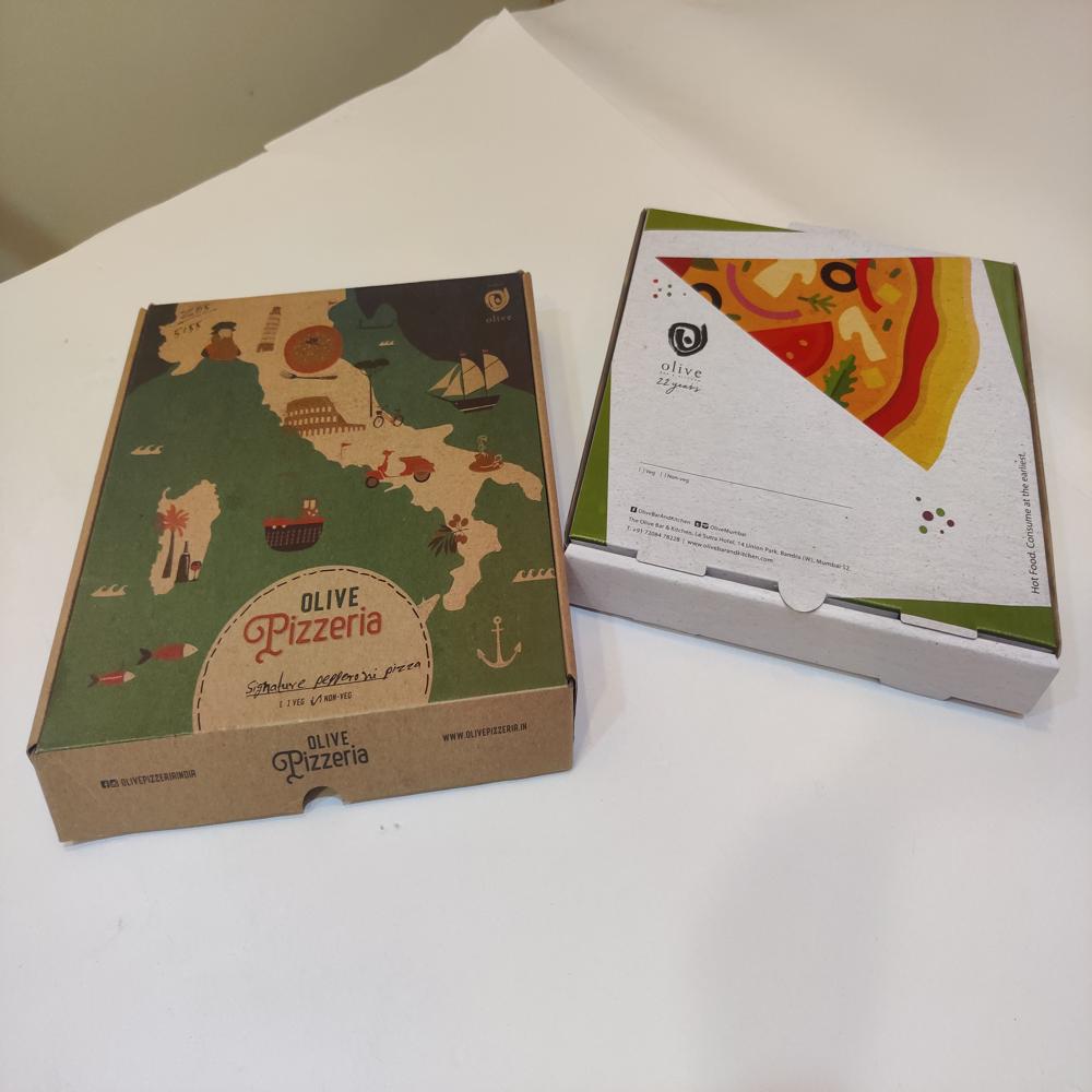 Pizza Box - Color: White