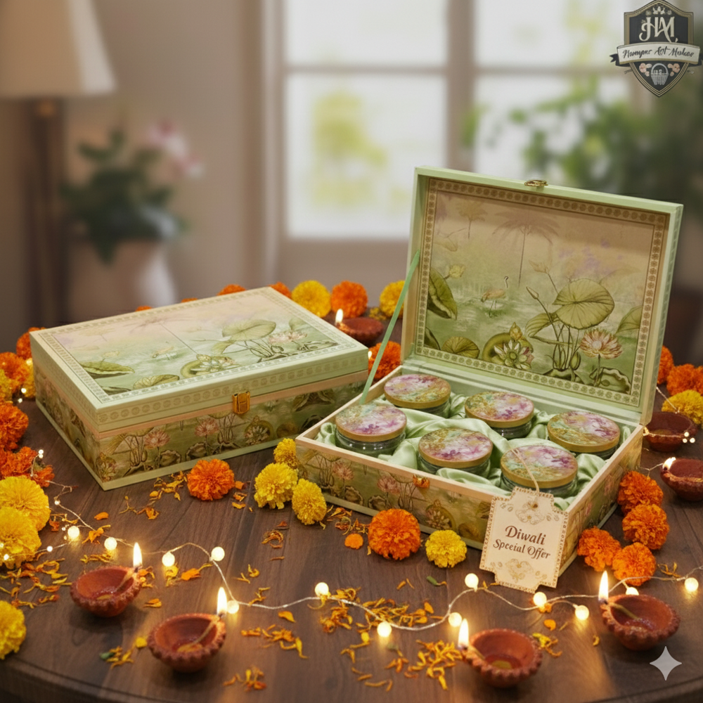 6 Jar Dry Fruit Gift Box