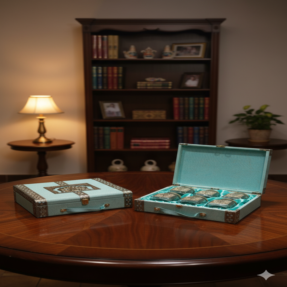 6 Jar Dry Fruit Gift Box