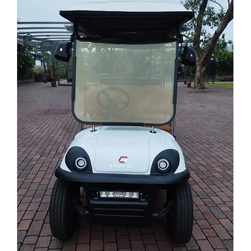 6 Seater Golf Cart With Loader - Color: White