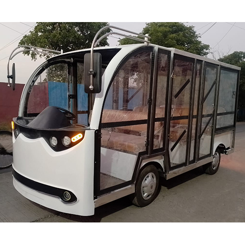 8 Seater Close Body Sightseeing Bus - Color: White at Best Price in ...