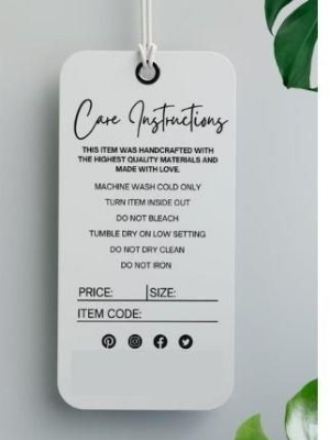 Lable Tags - Coating Type: Laminated