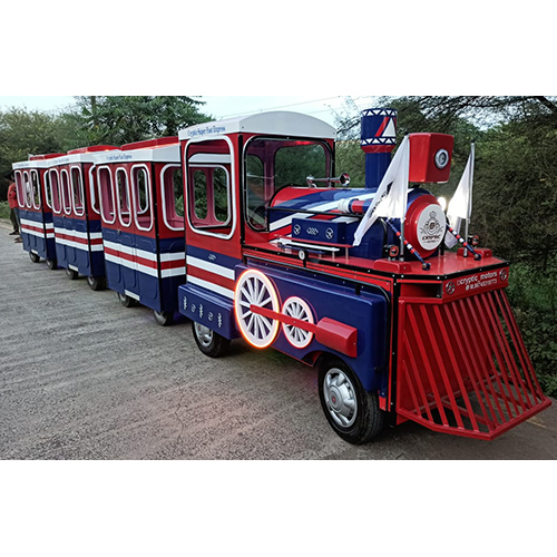 Heavy Model Trackless Toy Train - Color: Multicolor