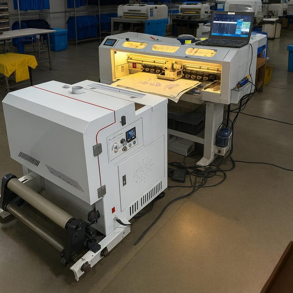 DTF Machine 24 inch i3200 2 head with powder shaker