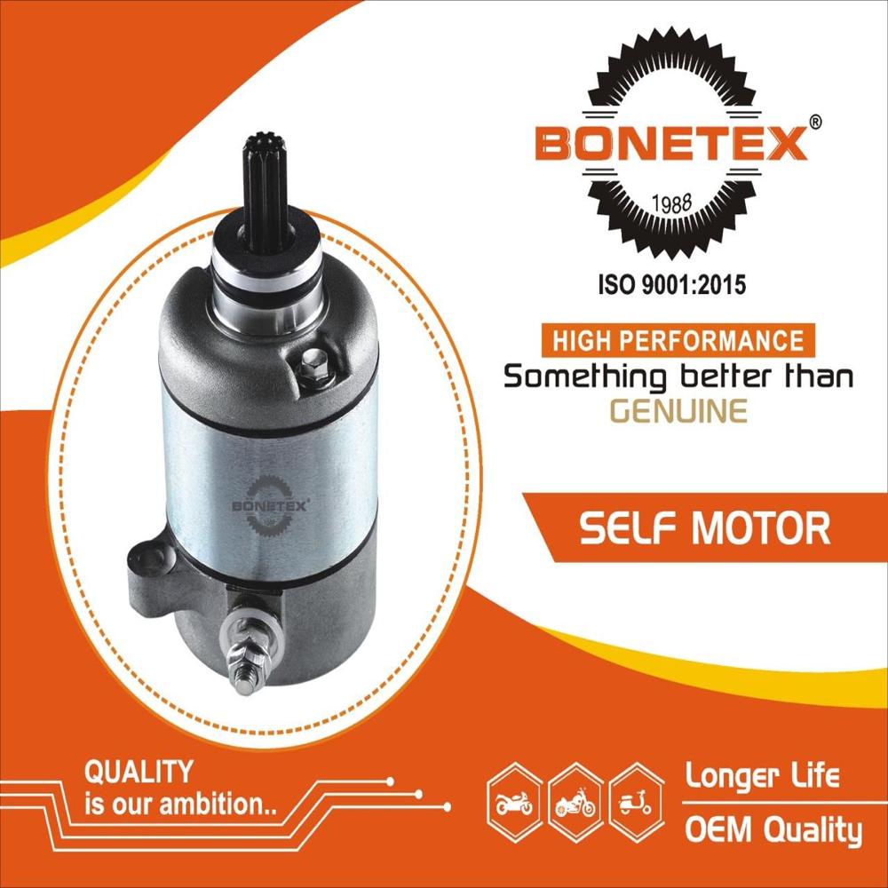 Motorcycle self motor